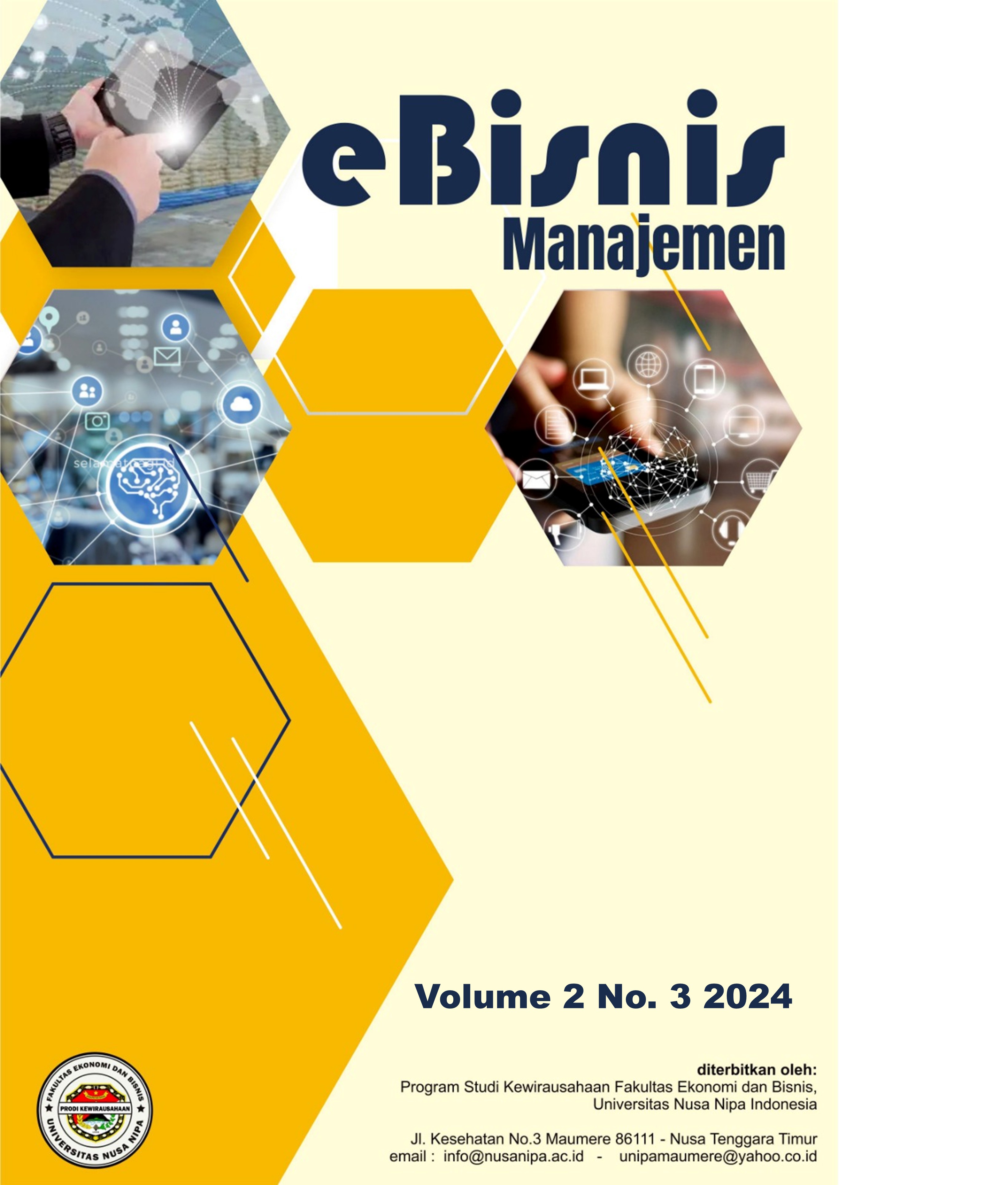 					View Vol. 2 No. 3 (2024): September : Ebisnis Manajemen
				
